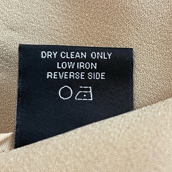 Carlisle Collection Notch Lapels Patch-Pocket Gold Oversized Blazer& Pantsuit 14 - Picture 8 of 12